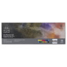Winsor Newton set of 18 watercolors in halves in metal case