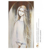 Arabesque rice paper A4 R1 angel with bird