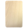 Rectangular wooden board 22 x 14 x 1 cm