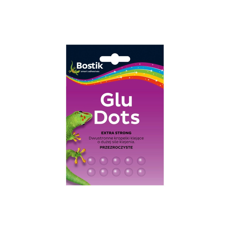 Bostik glu dots extra strong kropki klejące - sklep plastyczny - szał