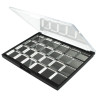 Renesans magnetic watercolor palette with 24 containers