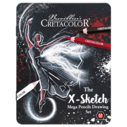 Cretacolor x-sketch art set 12 pieces