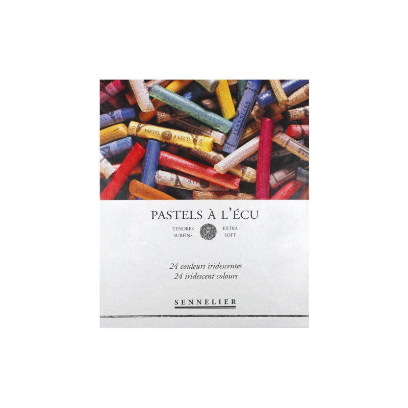 Sennelier iridescent set of 24 dry pastels