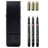 Sakura pigma micron black & gold zestaw 3 cienkopisów w etui - sklep p