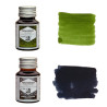 Rohrer&Klingner zestaw nr 1 z 2 atramentami 50 ml i szklanym piórem -