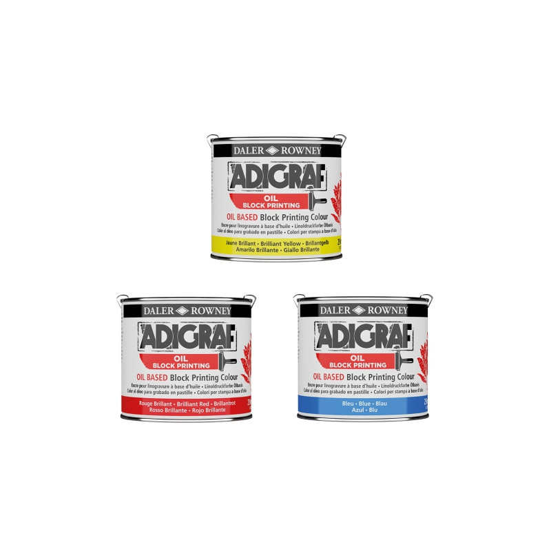 Daler Rowney adigraf oil block printing 250ml