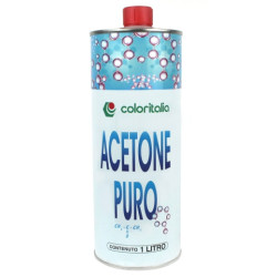 Coloritalia aceton czysty 1 litr - sklep plastyczny - szał dla plastyk