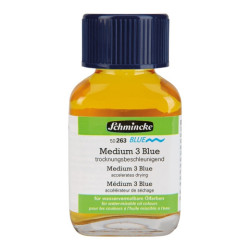 Schmincke medium 3 blue slow drying 60 ml