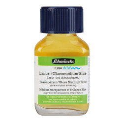 Schmincke transparent/gloss medium blue glossy 60 ml