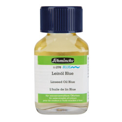Schmincke blue olej lniany 60 ml - sklep plastyczny - szał dla plastyk