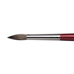 Da Vinci black sable round natural brushes series 1640