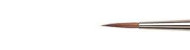 Da Vinci kolinsky-rotmarder round natural brushes series 36