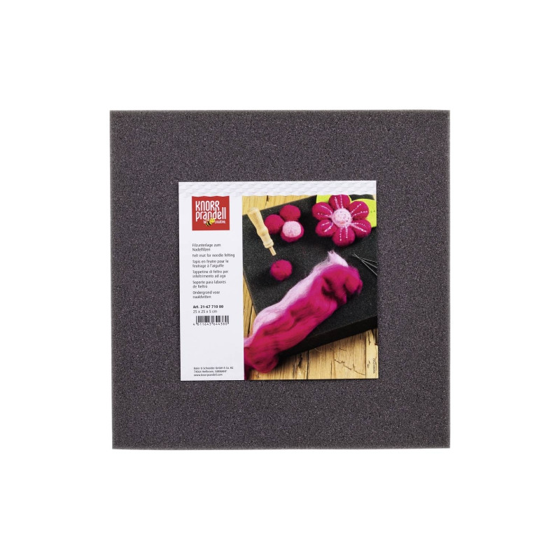 Knorr Prandell felting pad 25x25x5cm