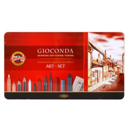 Koh-i-noor gioconda art 8891 zestaw średni w metalowej kasecie - sklep