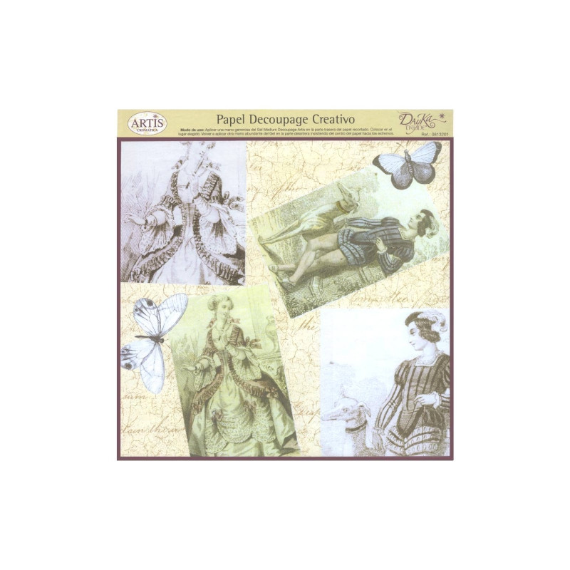 Dayka decoupage paper 32x31cm 0813201