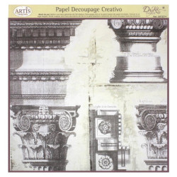 Dayka papier do decoupage 32x31cm 0813214 - sklep plastyczny - szał dl
