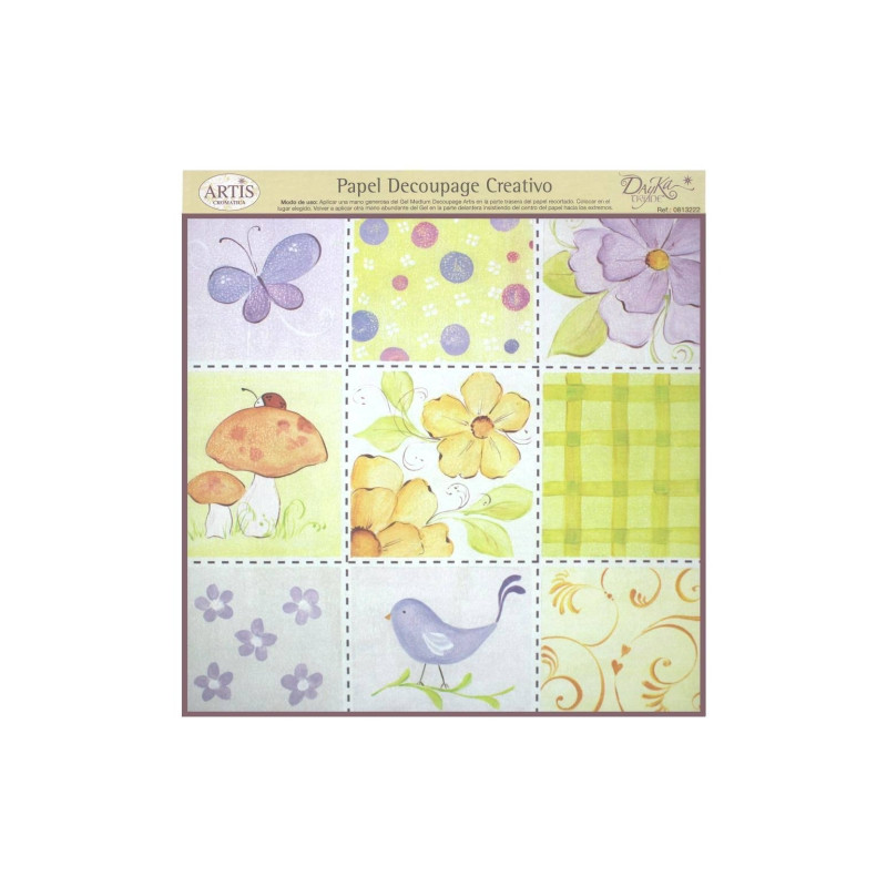 Dayka decoupage paper 32x31cm 0813222