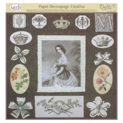 Dayka papier do decoupage 32x31cm 0813266 - sklep plastyczny - szał dl