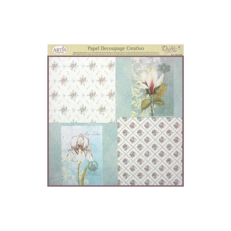 Dayka papier do decoupage 32x31cm 0813268 - sklep plastyczny - szał dl