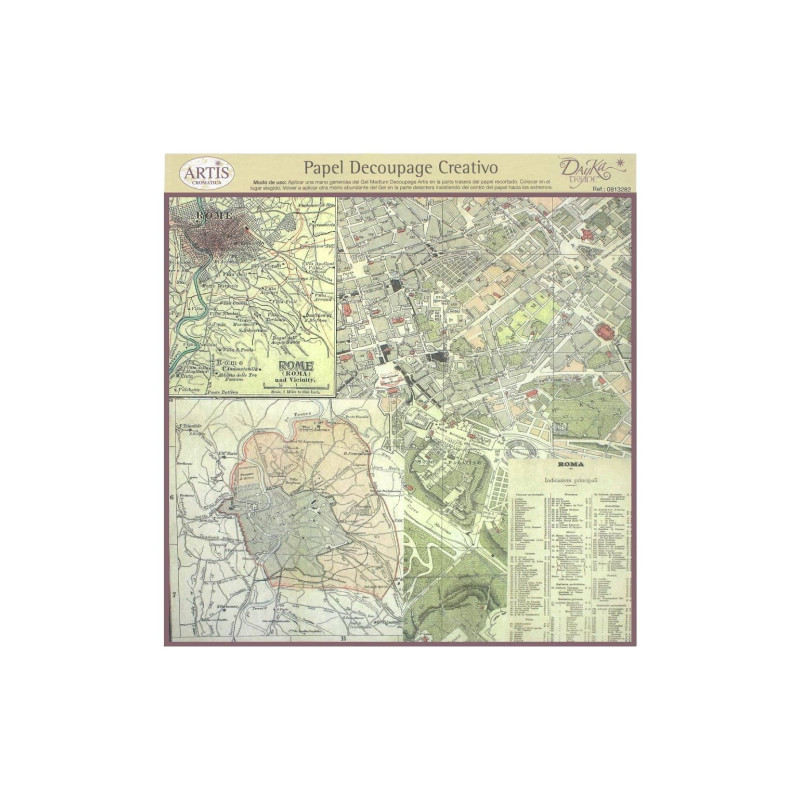 Dayka decoupage paper 32x31cm 0813282