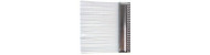 Kozlowski flat synthetic brushes 2710 series