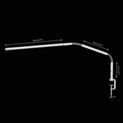 Daylight Slimline 3 stołowa lampa led - sklep plastyczny - szał dla pl
