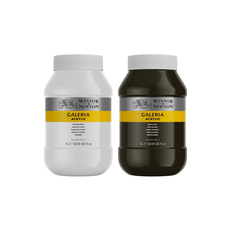 Winsor&Newton gallery acrylic paints 1000ml