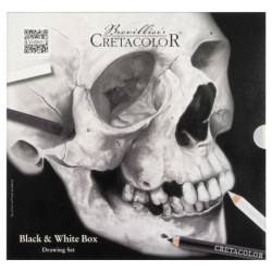 Cretacolor black&white sketch set 25 pieces