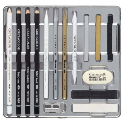 Cretacolor diamond box drawing set 15 elements