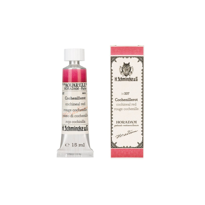 Schmincke horadam retro akwarela cochineal red 15 ml - sklep plastyczn