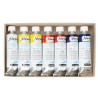 Schmincke norma blue zestaw 7 wodorozpuszczalnych farb olejnych 35ml -