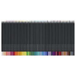 Faber-Castell black edition zestaw 50 trójkątnych kredek - sklep plast