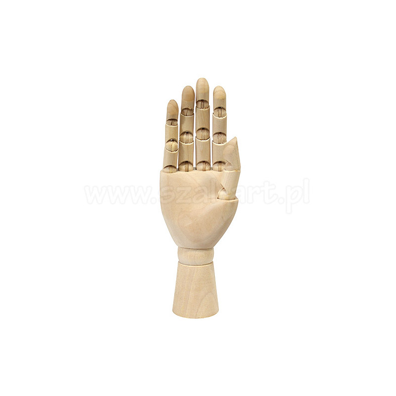 Model dłoni prawej 15cm - sklep plastyczny - szał dla plastyków
