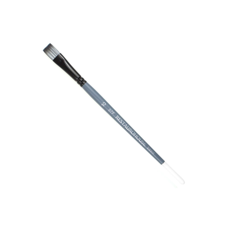 RestauroHouse basic synthetic flat brushes series 07F - plast store