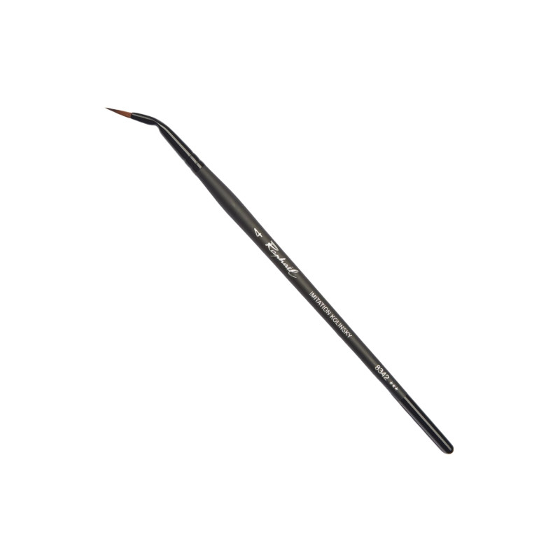 Raphael stradivarius 8342 round curved synthetic brush imitation