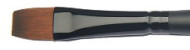 Raphael stradivarius 8343 flat brush curved synthetic brush imitation kolinsky