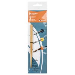 Brause set holder and 3 nibs (65B/76B/18025B) - art store