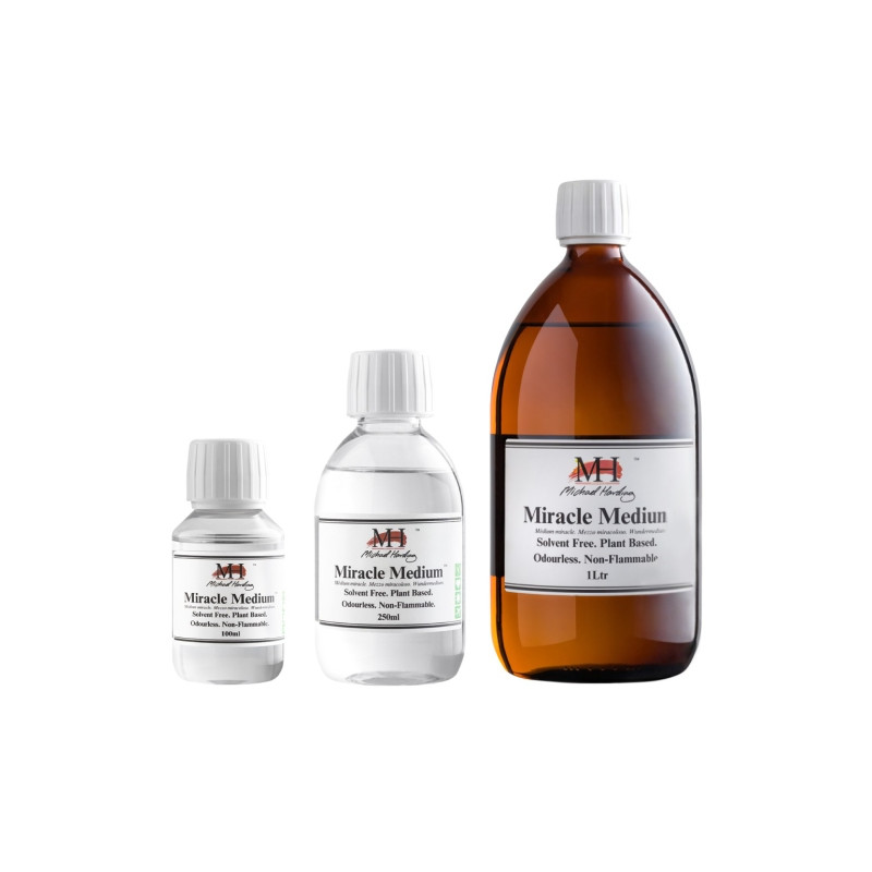 Michael Harding miracle medium solvent - art store - sha