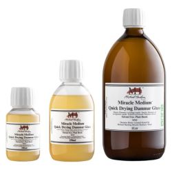 Michael Harding miracle medium fast drying damar medium - store p