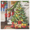 Decoupage napkin ambiente 18-33304930 decorated staircase - store