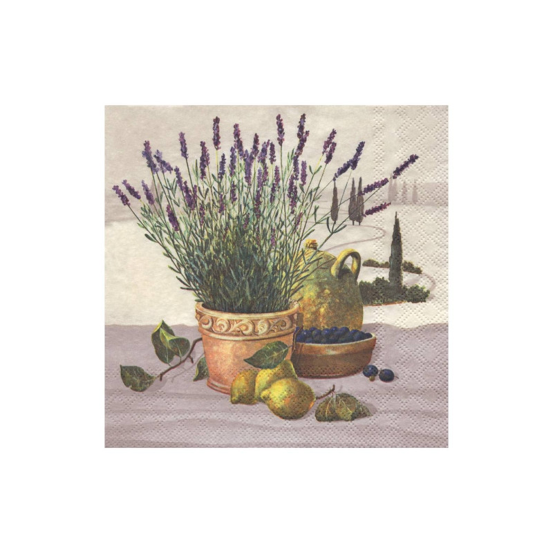 Decoupage napkin ambiente 16-13306410 tuscany still life