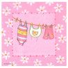 Decoupage napkin ambiente 14-13304965 baby pink - art store