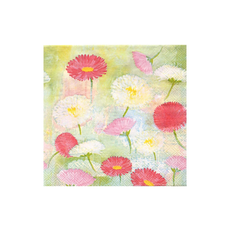 Serwetka do decoupage ihr 10-L598700 bellis blossoms - sklep plastyczn