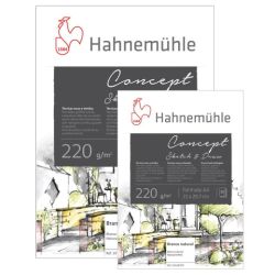 Hahnemuhle Concept Sketch &amp; Draw 220g 20ark - art store - craze