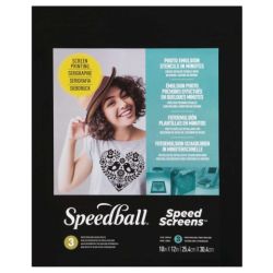 Speedball Speed Screens 3 światłoczułe arkusze 25x30cm - sklep plastyc
