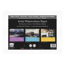 Baohong trial pack the masters' choice papier akwarelowy mix 3x3ark 28