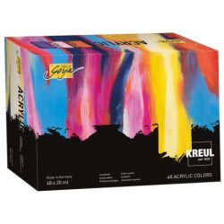 Kreul solo goya zestaw 48 farb akrylowych 20 ml - sklep plastyczny - s