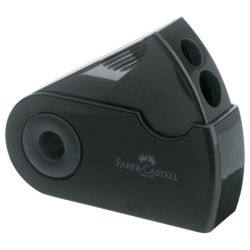 Faber Castell sleeve double sharpener with container - plastyc store