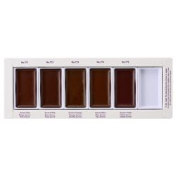 Kuretake gansai tambi granulating colors set of 5 watercolors - pla store