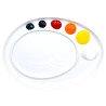 Mijello ellipse xl plastikowa paleta owalna peel off - sklep plastyczn